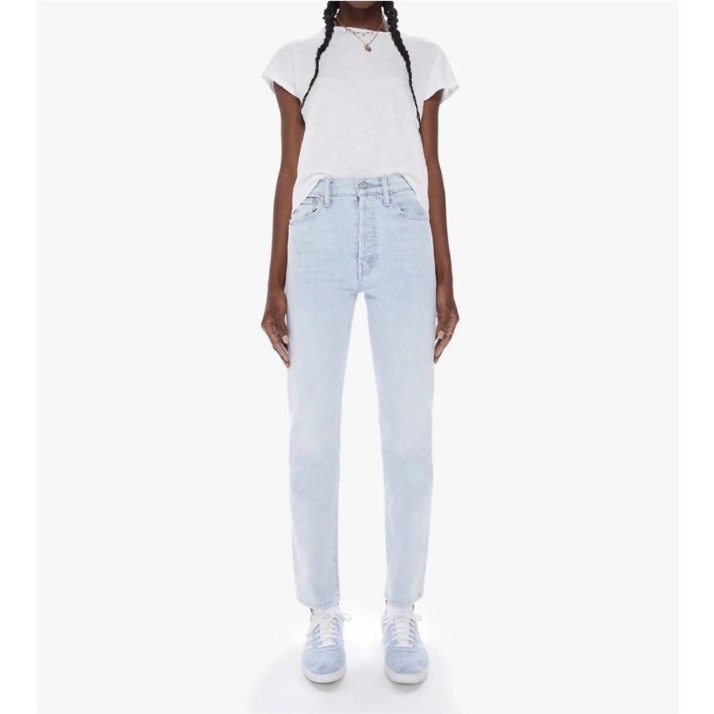 NWT MOTHER Superior High Waisted Hiker Hover in I Do Declare Size 30